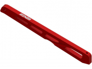 Arrma priečka šasi zadná stredová 140 mm, hliník, červená