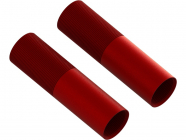 Arrma telo tlmiča 24 x 83 mm hliníkové červené (2)