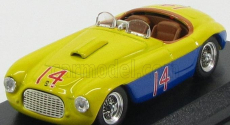 Art-model Ferrari 166mm Spider N 14 Winner Mar De Plata 1950 C.menditeguy 1:43 Žlto-modrá