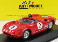 Art-model Ferrari 275p Nart Ch.0812 Spider N 2 Canada Gp 1964 W.hansgen 1:43 Red