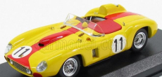 Art-model Ferrari 290mm 3.5l V12 Spider Team Equipe Nationale Belge N 11 24h Le Mans 1957 J.swaters - A.de Cagny 1:43 Yellow Red