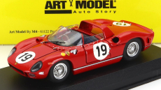 Art-model Ferrari 330p 4.0l V12 Team Sefac Ferrari Spa N 19 3. 24h Le Mans 1964 J.surtees - L.bandini 1:43 Červená
