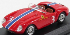 Art-model Ferrari 500 Mondial Spider Ch.0448 N 3 Palm Springs 1955 B.kessier 1:43 Červená žltá