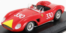 Art-model Ferrari 550trc Spider Ch.0678 N 330 Giro Di Sicilia 1957 G.starrabba 1:43 Červená
