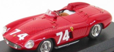 Art-model Ferrari 750 Monza N 74 Targa Florio 1955 Pucci - Cortese 1:43 Červená
