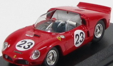 Art-model Ferrari Dino 245sp Spider Team Scuderia Ferrari N 23 24h Le Mans 1961 W.von Trips - R.ginther 1:43 Červená
