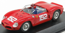 Art-model Ferrari Dino 246 Sp Ch.0796 N 152 Winner Targa Florio 1962 Mairesse - Rodriguez - Gendebien 1:43 Červená