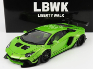 Autoart Lamborghini Aventador Liberty Walk 2017 1:18 Perlovo zelená