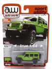 Autoworld Jeep Wrangler Unlimited 2013 1:64 Zelená