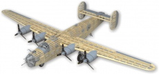 B-24D Liberator 1:28 (1232 mm) – preliačený plast kabíny