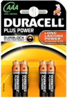 Batéria Duracell Plus Power AAA 4 ks
