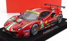 Bbr-models Ferrari 488 Gte 3.9l Turbo V8 Team Af Corse N 51 Winner Lmgte Pro Class 24h Le Mans 2021 J.calado - A.pier Guidi - C.ledogar - Con Vetrina - S vitrínou 1:18 Red