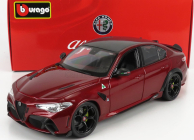 Bburago Alfa romeo Giulia Gta 2020 1:18 Rosso Alfa Met - Dark Red Met