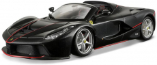 Bburago Ferrari LaFerrari Aperta 1:24 čierna metalíza