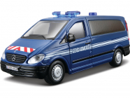 Bburago Mercedes-Benz Vito 1:50 modrá – polícia