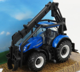 Bburago New holland T7.315 Tractor 2016 1:50 modrá