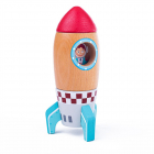 Bigjigs Toys Drevená raketa