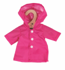 Bigjigs Toys Ružový kabát pre bábiku 34 cm