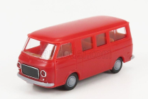 Brekina plast Fiat 238 Minibus 1969 1:87 Červená