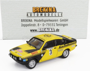 Brekina plast Opel Kadett C Gt/e (nočná verzia) N 3 Rally Montecarlo 1976 Hannu Mikkola - Claes Billstam 1:87 žltá čierna