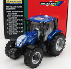 Britský New holland T6.180 Tractor Blue Power 2018 1:32 Modrá