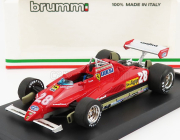 Brumm Ferrari F1 126c2 N 28 Víťaz San Marino Imola Gp 1982 Didier Pironi 1:43 Červená