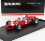 Brumm Ferrari F1 156 N 2 Italy Gp Phil Hill 1961 Majster sveta - s figúrkou vodiča 1:43 Červená