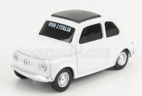 Brumm Fiat 500 1965 - Viva L'italia 150. výročie Italia 1861 - 2011 1:43 Biela