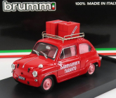 Brumm Fiat 600d Sadomasosex Taranto 1960 - La Mazurka Del Barone Della Santa E Del Fico Fiorone 1975 1:43 červená