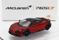 Cm-models Mclaren 765lt so závodnou sadou kolies 2020 1:64 červená čierna