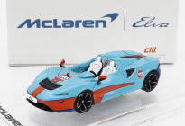 Cm-models Mclaren Elva Gulf Livery 2020 1:64 Svetlo modrá oranžová
