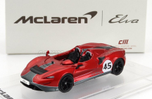 Cm-models Mclaren Elva N 45 Racing 2020 1:64 Červená sivá