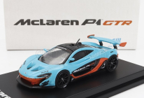 Cm-models Mclaren P1 Gtr N 0 2015 1:64 Light Blue Orange
