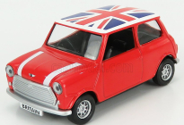 Corgi Austin Mini 1970 - Anglická vlajka 1:36 červená