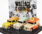 Corgi Austin Set 3x Dodávka - Wallace & Gromit - Aardman 1:43 Rôzne