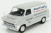 Corgi Ford england Transit Mki Van Wood & Leggit 1970 1:43 sivá