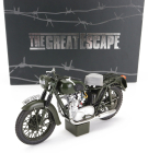 Corgi Triumph Tr6 1962 - The Great Escape Movie - La Grande Fuga - Steve Mcqueen 1:12 Military Green