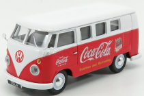 Corgi Volkswagen T1 Camper Van Coca-cola 1961 1:43 Červená biela