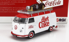 Corgi Volkswagen T1 Van Diet Coke Coca-Cola 1965 1:43 Biela červená
