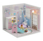 Detský miniatúrny domček Rainbow House