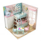 Detský miniatúrny domček Útulná detská izba