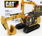 Dm-models Caterpillar Cat320f L Escavatore Cingolato - traktor hydraulické rýpadlo 1:50 žltá čierna