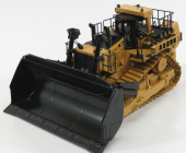 Dm-models Caterpillar Catd11t Carrydozer Ruspa Cingolata - škrabací traktor 1:50 žltá čierna