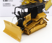 Dm-models Caterpillar Catd5xr Ruspa Cingolata - protipožiarny buldozér 1:50 žltá čierna