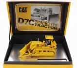 Dm-models Caterpillar Catd7c Ruspa Cingolata - pásový traktor 1:50 žltá čierna