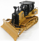 Dm-models Caterpillar Catd7e Ruspa Cingolata - škrabací traktor 1:50 žltá čierna
