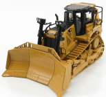 Dm-models Caterpillar Catd8t Ruspa Cingolata - škrabací traktor 1:50 žltá čierna