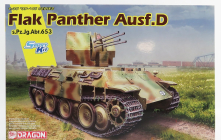 Dragon armor Tank Flak Panther Ausf.d Military 1940 1:35 /