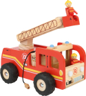 Drevené hasičské autíčko s malými nohami