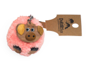 Drevený prívesok na kľúče Pompon Pig